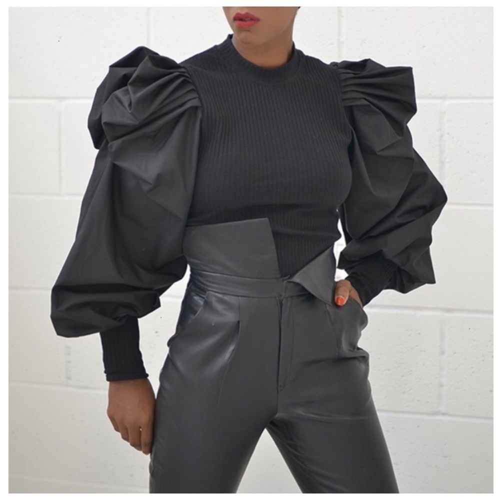 💜 ‼️LAST CALL PRICE FIRM The ESPINELLA Puff Sleeve Top - Picture 3 of 8